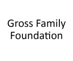 Gross Family Foundation