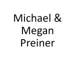 Michael and Megan Preiner